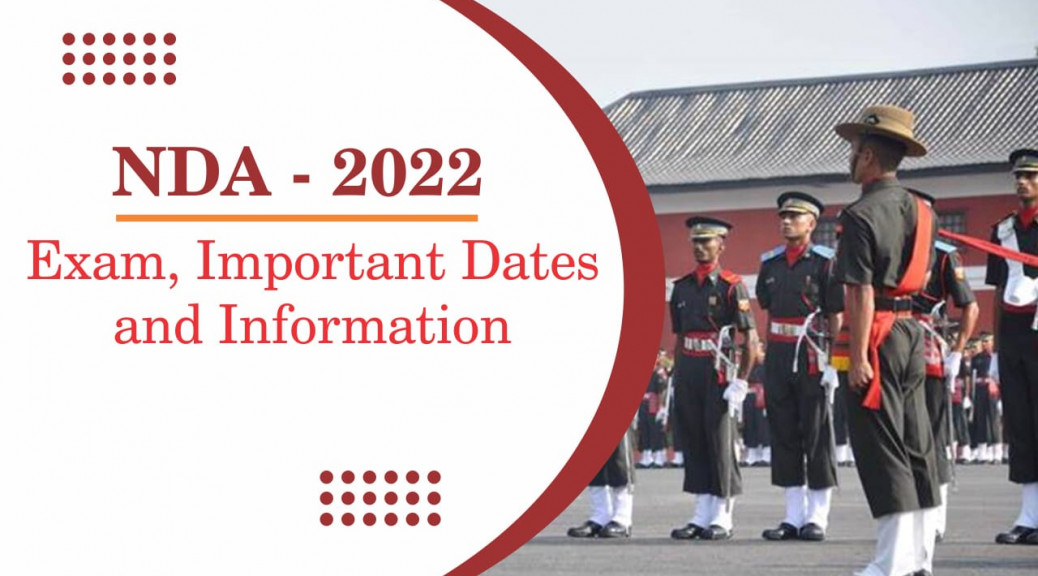 NDA 2022-exam, imp dates, information